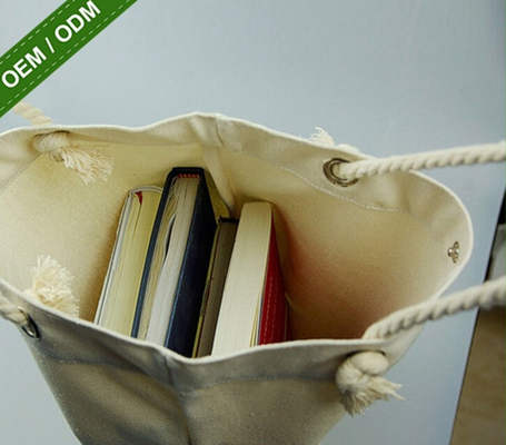 El bolso de compras amistoso del totalizador de la lona de algodón del eco durable de la reutilización de la moda, 10oz barato modificó el algodón c del bolso para requisitos particulares de compras del totalizador del logotipo
