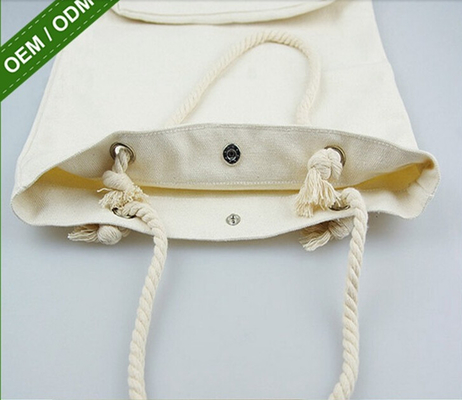 El bolso de compras amistoso del totalizador de la lona de algodón del eco durable de la reutilización de la moda, 10oz barato modificó el algodón c del bolso para requisitos particulares de compras del totalizador del logotipo