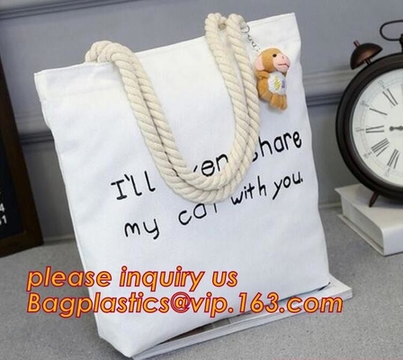 el bolso natural del barco del algodón de la lona, totalizador barato imprimió los bolsos de la lona, bagease de encargo del espacio en blanco del bolso de la lona de la impresión del bolso lavable de la lona