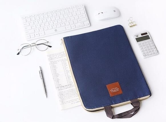 Bolso modificado para requisitos particulares almuerzo de la lona del fichero de la cremallera del color del totalizador del OEM que hace compras, totalizador colgante promocional reciclado del fichero del bolso del algodón de la lona