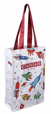 la bolsa de asas coreana de la lona de algodón de la impresión de algodón 12oz, paquete modificado para requisitos particulares barato del bagease del bolso de la lona de algodón del bolso de compras del totalizador del logotipo