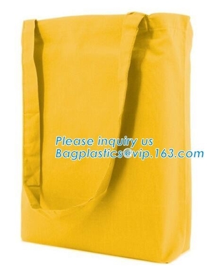 Bolso impreso de encargo para las muchachas, lona de algodón de reciclaje promocional Tote Shopping B de Canvas School Shopping del mensajero del maquillaje