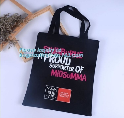 la bolsa de asas de impresión de encargo de la lona del totalizador del algodón del tamaño estándar de la promoción, bolso de compras de encargo del algodón, la bolsa de asas de la lona wholesal