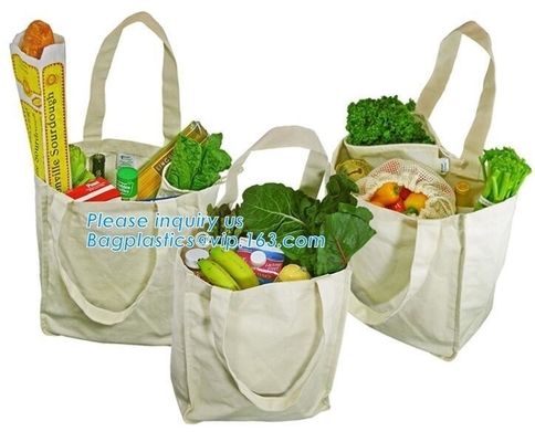 Lona de impresión de encargo Tote Bag Cotton Shopping Bag, algodón impreso de encargo promocional c de encargo del logotipo 12oz de Tote Bag de la lona