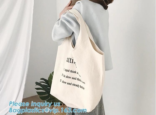 la promoción modificada para requisitos particulares del bolso del algodón de la bolsa de asas de la lona de algodón recicla las bolsas de asas orgánicas al por mayor, totalizador del algodón del bolso de la lona de la manija