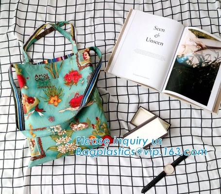 La nueva llegada Logo Canvas Bag Shopping Tote de encargo empaqueta para las muchachas, totalizador plegable impreso de encargo s de la playa de la lona de algodón de 12 onzas