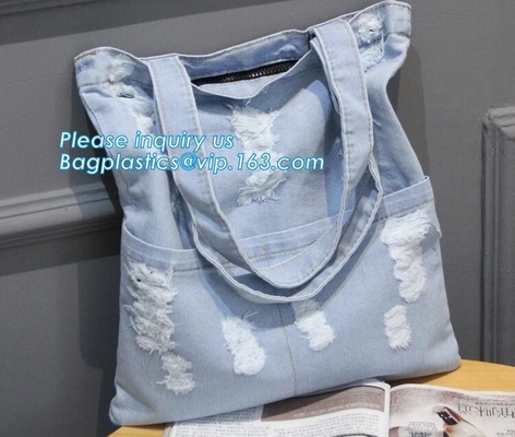 Logo Canvas Bag impreso, Tote Bag, bolso de la playa, bolso llano de alta calidad de la lona de la bolsa de asas de la lona del ustom, vagos de la lona de algodón de la moda