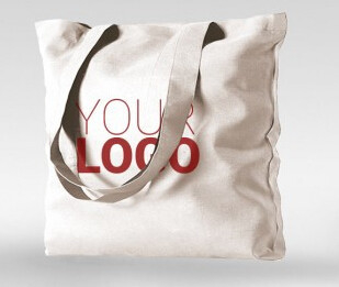 barato recicle el bolso de compras natural blanco del totalizador de la lona de algodón, bolsos orgánicos baratos impresos de encargo w del algodón del bolso de compras del totalizador