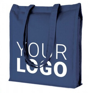 La bolsa de asas blanca llana promocional del algodón de la manija con el bolso de encargo de la tela de algodón del logotipo, Logo Printed Cotton Canvas de encargo caliente
