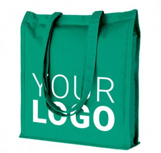 Lona de algodón promocional Tote Bag, Tote Shopping Bag, bolso de la lona, algodón de Logo Printed Custom Organic Calico del tamaño estándar