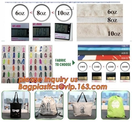 bolso cosmético para las mujeres, bolso cosmético del tapiz del eco de los bolsos del algodón de las misceláneas del yute de lino amistoso de la cesta del algodón orgánico suave