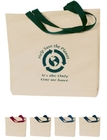 Recicle el bolso plegable de la manija del algodón, fuente que el diseño único manejó el bolso de la lona de algodón de Eco que hacía compras