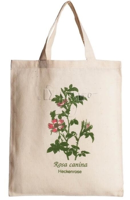 Bolso al por mayor del algodón de Tote Fashion Ladies Hand Canvas de la manija, bolso del algodón de la moda que hace compras de la lona de la manija larga simple del totalizador
