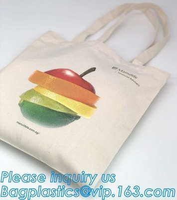 La bolsa de asas larga coloreada diseño general del bolso de la lona de la manija del bolso del algodón, produce compras vegetales grises del algodón de la manija reutilizable