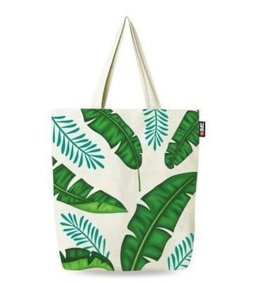 La bolsa de asas manejada natural amistosa de las compras del algodón del eco promocional, playa al por mayor barata de la manija de la cuerda de la lona de la moda 12oz