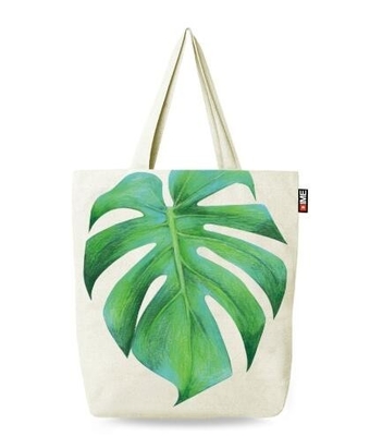 La bolsa de asas manejada natural amistosa de las compras del algodón del eco promocional, playa al por mayor barata de la manija de la cuerda de la lona de la moda 12oz