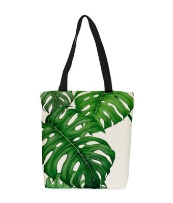 venta al por mayor promocional 100%, totalizador orgánico de la bolsa de asas de la lona de algodón de la impresión de encargo del bolso de la lona de la manija del algodón de la lona amistosa de Eco