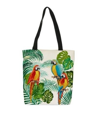 Bolso natural en blanco impreso pantalla de seda de encargo de la lona de algodón del estilo de la manija del material de algodón sin bagease del bagplastics del logotipo