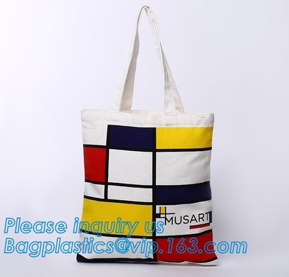 Hombro con clase del algodón del yute de los colores de la mezcla de la moda manejar los bolsos para las señoras que hacen compras con la manija de la cuerda, orgánico de encargo de la promoción
