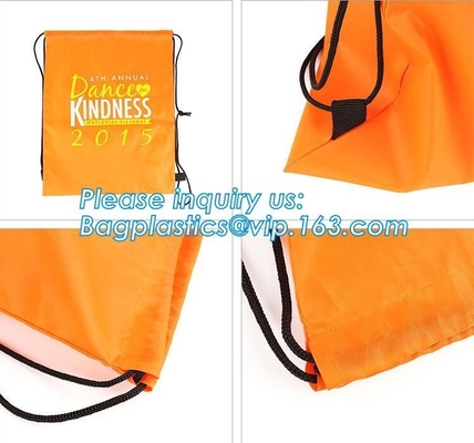 El lazo promocional de la lona de algodón pequeño recicla el bolso/las bolsas de empaquetado, algodón 100% de Logo Natural Cloth Small Drawstri