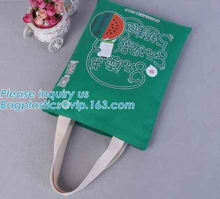 la bolsa de asas durable del algodón de la manija de la cuerda de la cera, bagease colorido al por mayor barato pac de Tote Bag del algodón de la lona del bolso de compras de la manija
