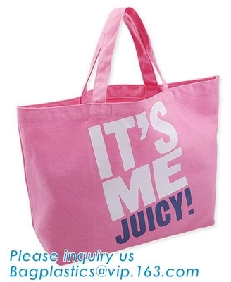 Bolso reutilizable de la lona de Tote Shopping Bag Grocery Shoulder del algodón de la manija, handl modificado para requisitos particulares de la bolsa de asas de la lona de algodón del diseño de largo