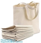 Los bolsos reutilizables promocionales de Eco manejan el totalizador del algodón de la lona de las compras