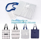Tote Heavy Duty Plastic Bags manejó la lona de algodón Tote Fancy Eco Friendly Fashion