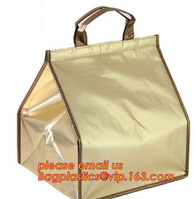 los bolsos de encargo promocionales del aislamiento del precio de fábrica del bolso del refrigerador, extra grande suave aislaron therma elegante del bolso del almuerzo de los niños
