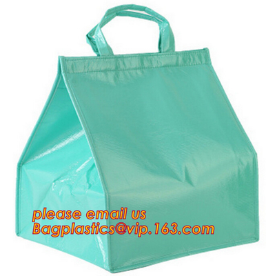 los bolsos de encargo promocionales del aislamiento del precio de fábrica del bolso del refrigerador, extra grande suave aislaron therma elegante del bolso del almuerzo de los niños