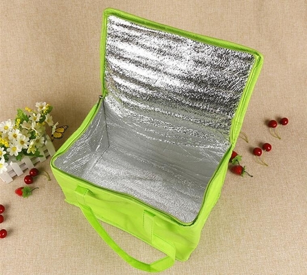 Bolso termal de la entrega de la comida del aislamiento fuerte ligero reutilizable resistente del ultramarinos, vagos multifuncionales del almuerzo del aislamiento