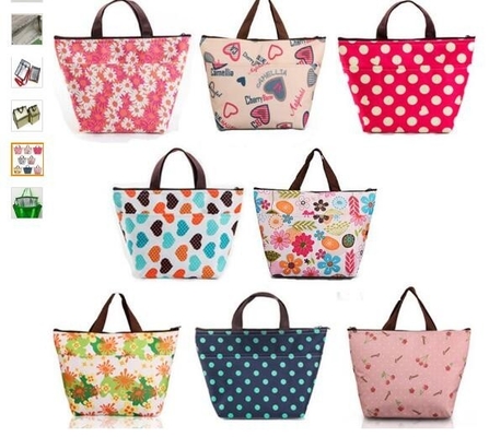 Bolso grueso de la entrega de la comida del aislamiento de la calidad comercial, bagease del bolso de la entrega de la comida del OEM Logo Thick Insulation Cooler Tote