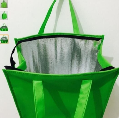 Bolso grueso de la entrega de la comida del aislamiento de la calidad comercial, bagease del bolso de la entrega de la comida del OEM Logo Thick Insulation Cooler Tote