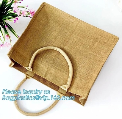 El regalo Logo Eco Reusable Cloth Carrying de encargo empaqueta a mujeres que el totalizador de la mano de la playa laminó bagease promocional de las compras del ultramarinos