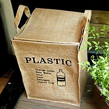 Compartimiento tejido almacenamiento plegable portátil de la cesta del yute del lavadero de la etiqueta privada, plantador tejido yute Bas de la cesta del almacenamiento de la cuerda del algodón