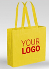 Las compras de encargo Carry Fabric PP de Logo Printed Eco Friendly Tote laminaron el bolso no no tejido reciclable, PP promocionales Wo