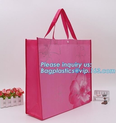 La aduana barata al por mayor del precio imprimió Eco Tote Grocery Shopping Fabric amistoso que los PP laminaron el bolso no tejido reciclable