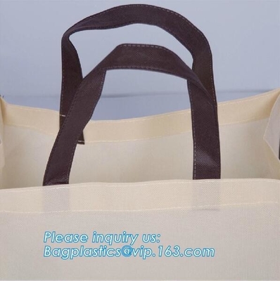 bolso no tejido reciclable impreso de encargo del totalizador del eco del precio barato de la tela amistosa de las compras, la bolsa de asas, bolso plegable, d