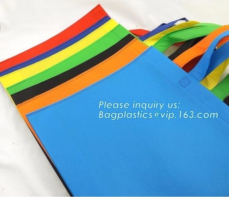 El logotipo de encargo promocional de la fábrica imprimió el bolso no tejido, venta caliente que el tnt reutilizable del tnt laminó el bolso no tejido, pak de Fashional,