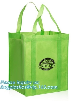 Las compras plegables de encargo no tejidas de Wholesale Promotional Cheap del fabricante de los bolsos reciclan el bolso no tejido de los PP, bagplastics,