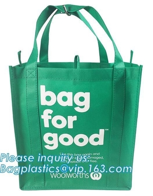 Las ventas al por mayor forman el bolso no tejido blanco vendedor superior del totalizador, bolso no tejido plegable, bolso que hace compras no tejido, bagplastics,