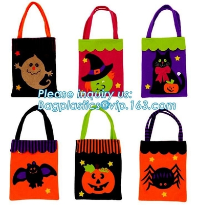 Halloween santifica todo el bolso no tejido laminado de alta calidad promocional laminado, bagplastics de los PP del precio de fábrica de los días de fiesta