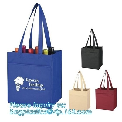 compras no tejidas recicladas artículo modificadas para requisitos particulares del bolso/aduana no tejida del bolso/costura del bolso no tejido, bagplastics, bagease, paquete