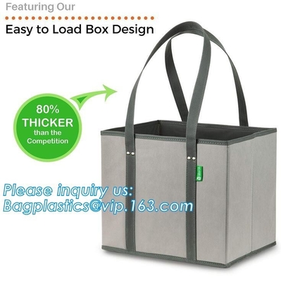bolsos tejidos pp, caja no tejida, caja de almacenamiento, caja fácil de la carga, diseño de la caja, caja de la manija, una caja más gruesa, caja del ultramarinos, cajas de la oficina
