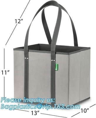 bolsos tejidos pp, caja no tejida, caja de almacenamiento, caja fácil de la carga, diseño de la caja, caja de la manija, una caja más gruesa, caja del ultramarinos, cajas de la oficina