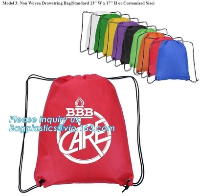 La muestra libre el 100% d biodegradable cortó los bolsos no tejidos, nueva moda promocional Tote Non Woven Bag, bolsos del algodón de la lona, dracmas