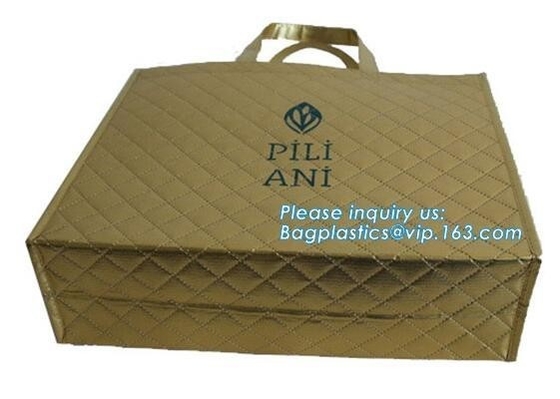 el bolso no tejido promocional barato de lujo, bolso no tejido barato amistoso de Eco me toma Tote Reusable Shopping Carry Bag, promo