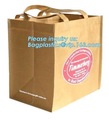 el bolso no tejido promocional barato de lujo, bolso no tejido barato amistoso de Eco me toma Tote Reusable Shopping Carry Bag, promo