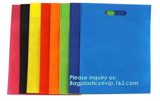El bolso que hacía compras de alta calidad del anuncio, bolso no tejido de los pp, bopp modificado para requisitos particulares laminó el bolso no tejido con compras de la manija
