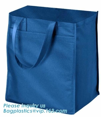 Sublimación de encargo del nuevo diseño que imprime los bolsos no tejidos de Rpet, bolso no tejido aislado no tejido portátil al aire libre de las compras